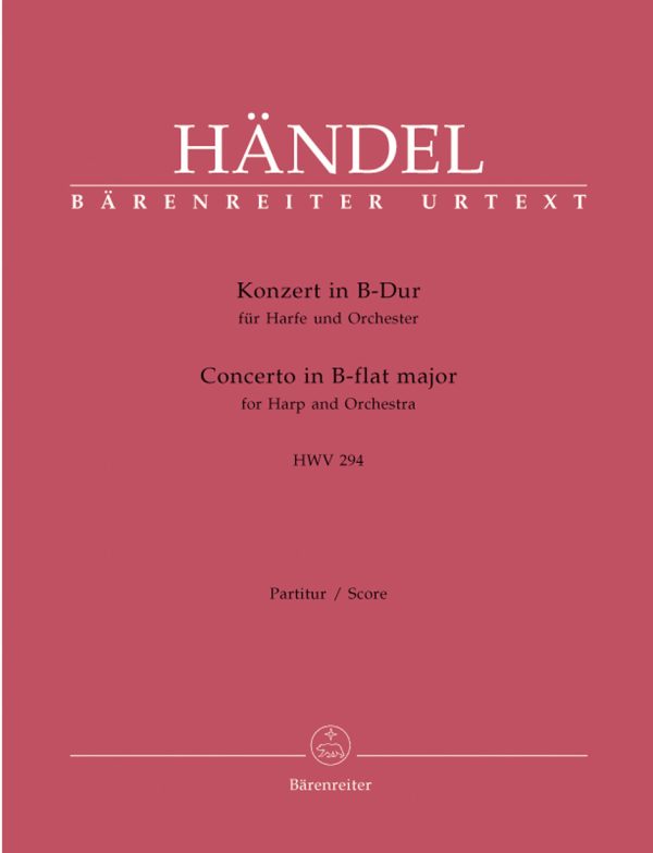 Konzert In B-Dur Fur Harfe Und Orchester HWV 294