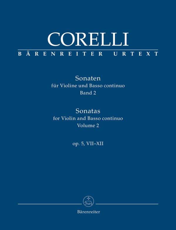 Sonatas For Violin & Basso Continuo Op. 5, VII-XII Volume 2