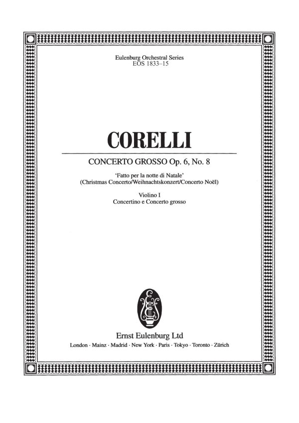 Concerto grosso g-Moll op. 6/8