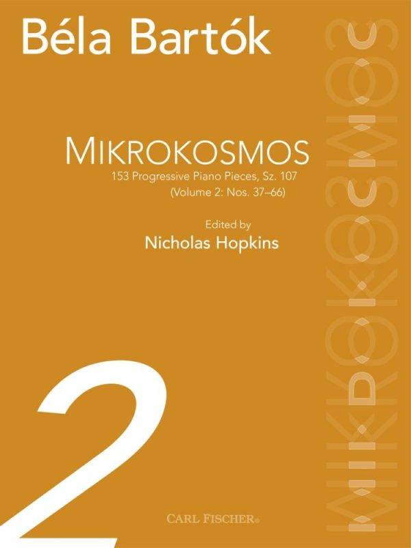 Mikrokosmos - 153 Progressive Piano Pieces Sz. 107 Volume 2: Nos. 37, 66