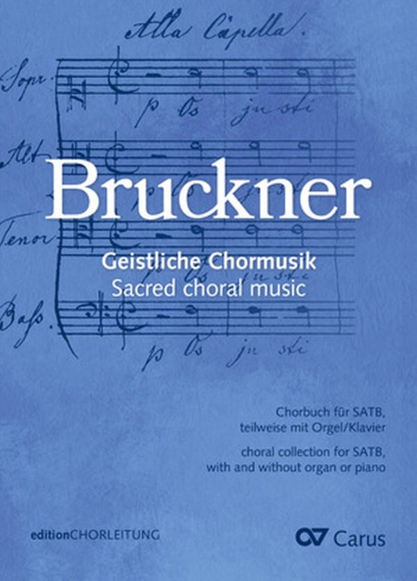 Choral collection Bruckner Sacred Choral Music