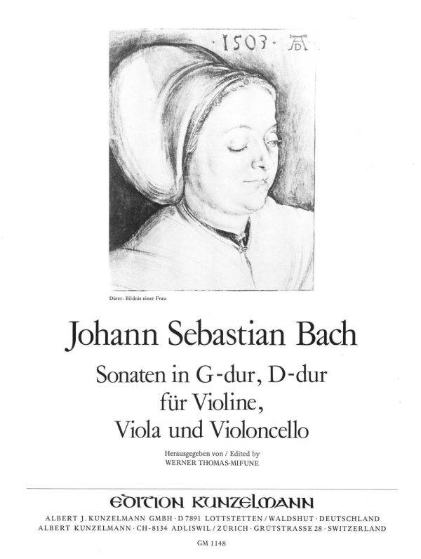 2 Sonaten Fur Violine, Viola und Violoncello