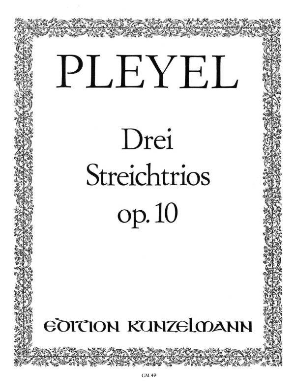 3 Streichtrios Op. 10