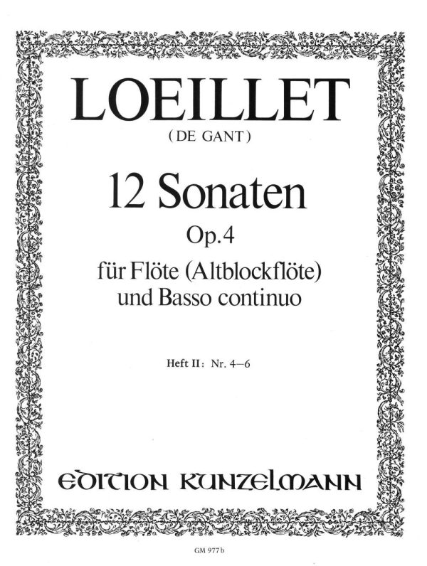 12 Sonaten Op. 4-4-6