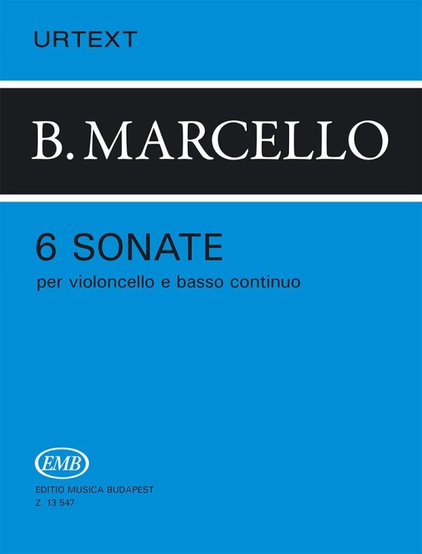 6 sonate per violoncello e basso continuo