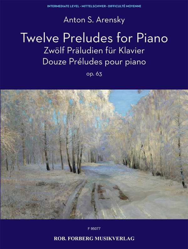 12 Preludes Op. 63 for piano