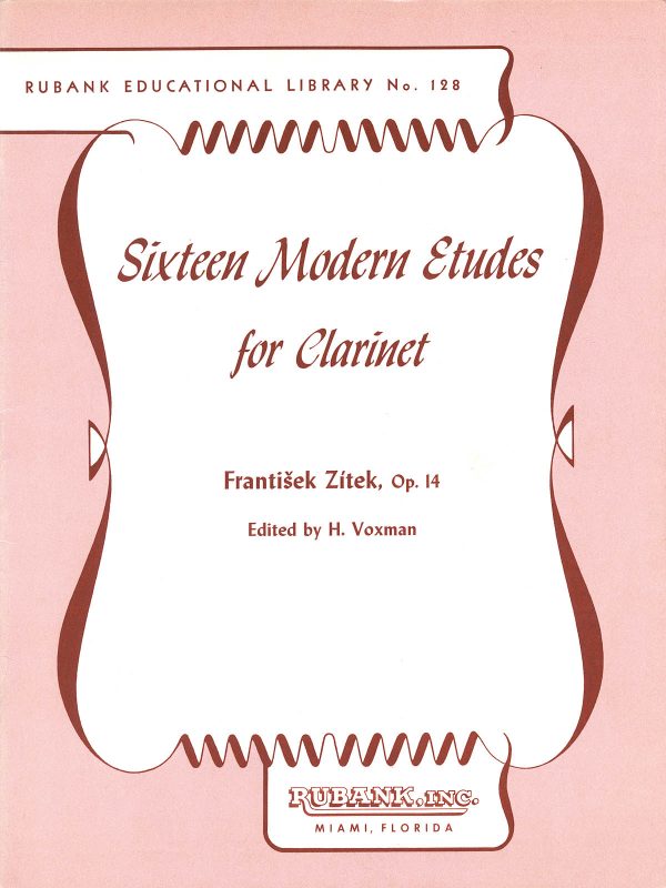 16 Modern Etudes for Clarinet, Op. 14