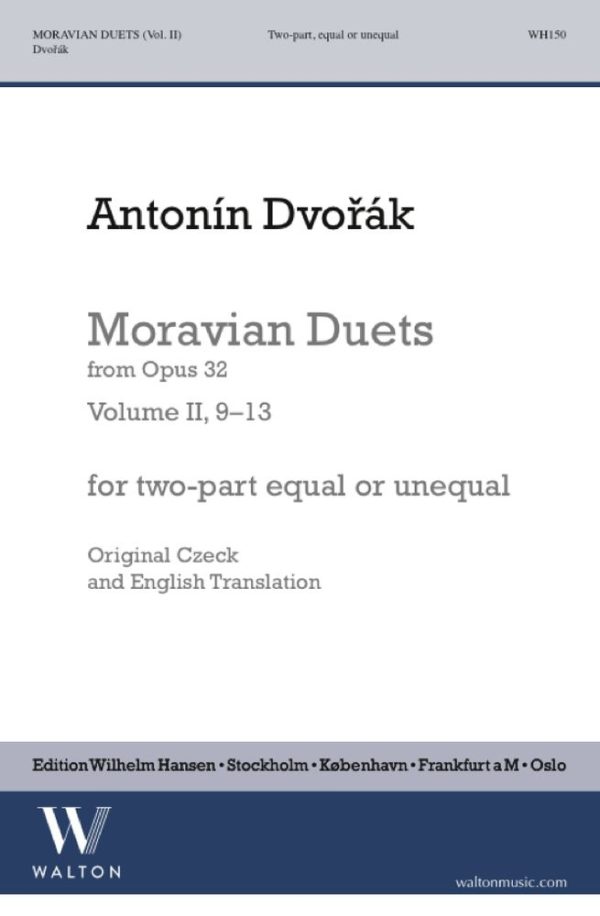 Moravian Duets, Vol. II (Collection)