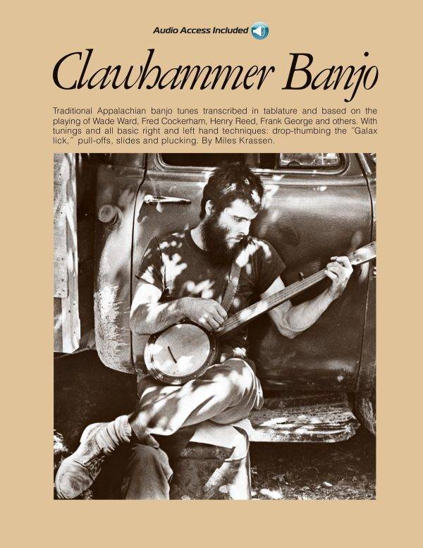 Clawhammer Banjo Book with Sound Sheet