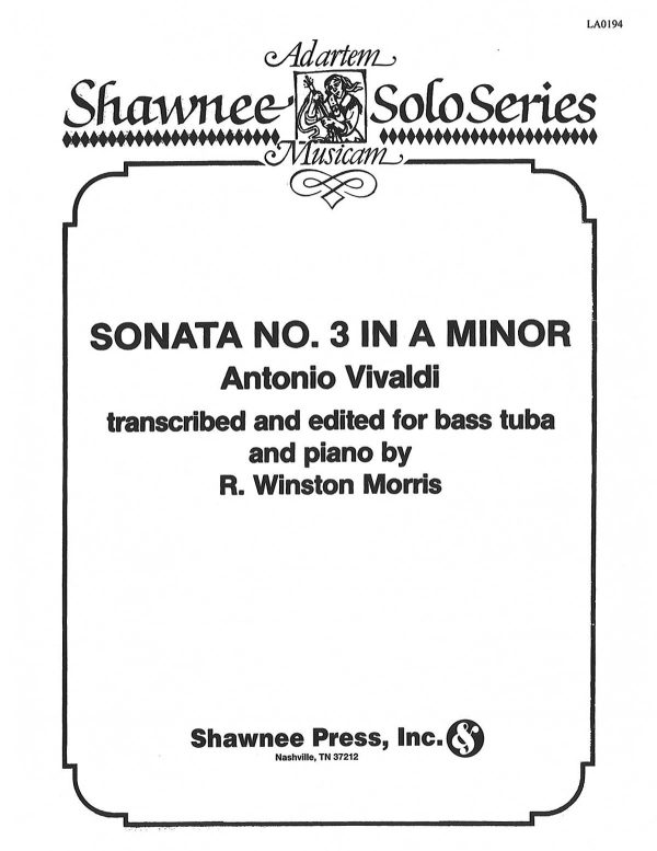 Sonata No. 3 in A Minor