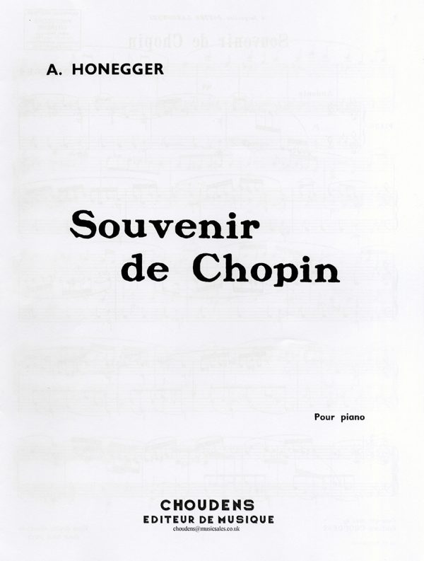 Souvenir de Chopin