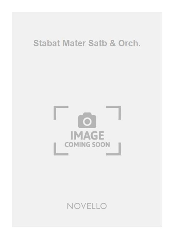 Stabat Mater Satb & Orch.