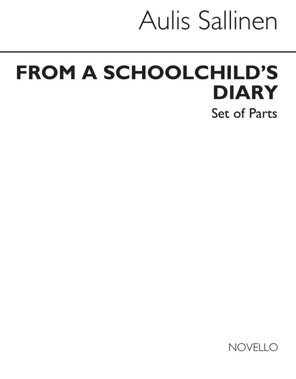 From A Schoolchild's Diary