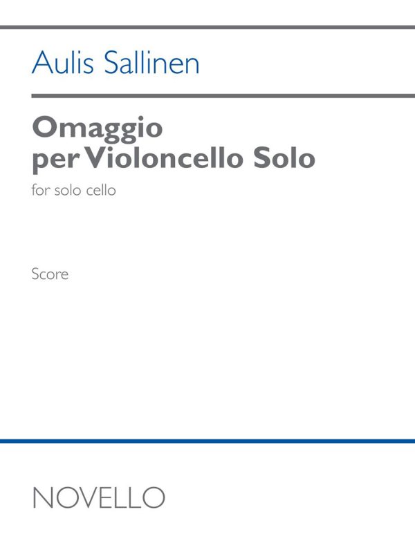 Omaggio per violoncello solo