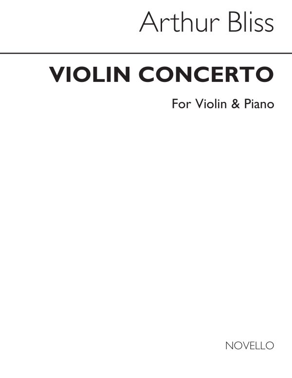 Concerto For Violin (Violin/Piano)