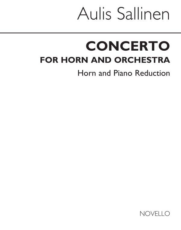 Horn Concerto (Horn/Piano Reduction)