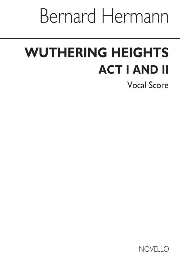 Wuthering Heights - Vocal Score