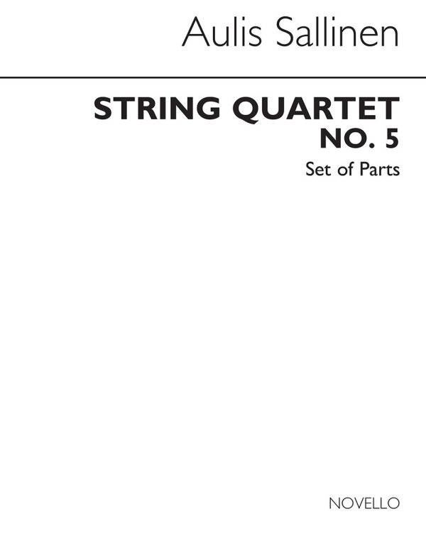 String Quartet No. 5 (Parts)