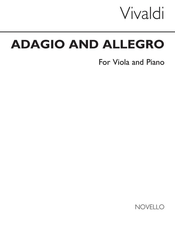 Vivaldi Adagio And Allegro Viola/Pf