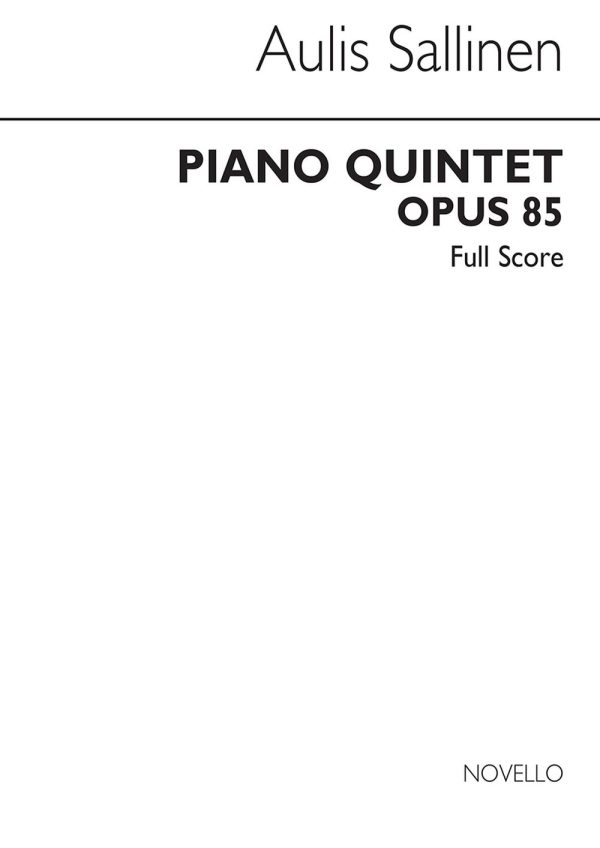 Piano Quintet Op.85