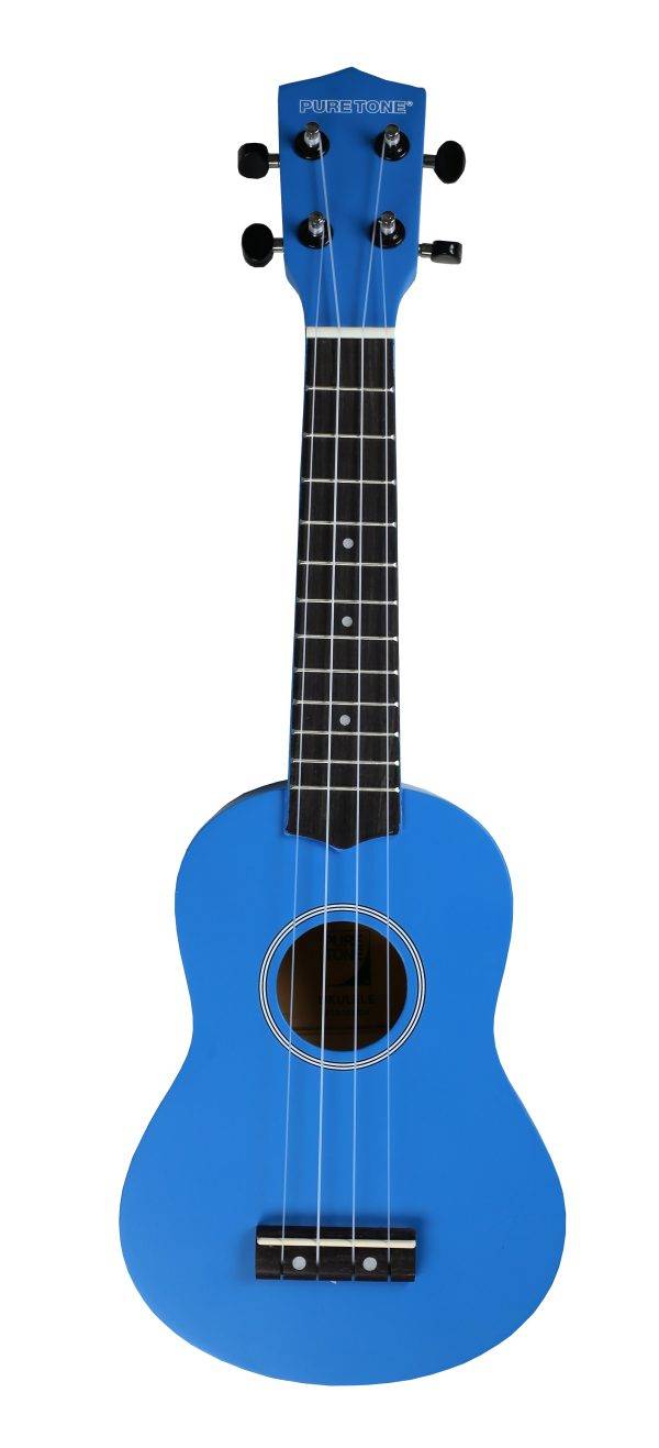 Ukulele Soprano Pure Tone (Azul) - Pack KUS15 - inclui instrumento, mala e livro