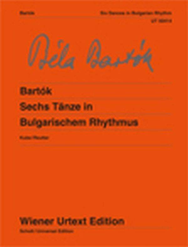 6 Tanze in Bulgarischem Rhythmus aus Mikrokosmos