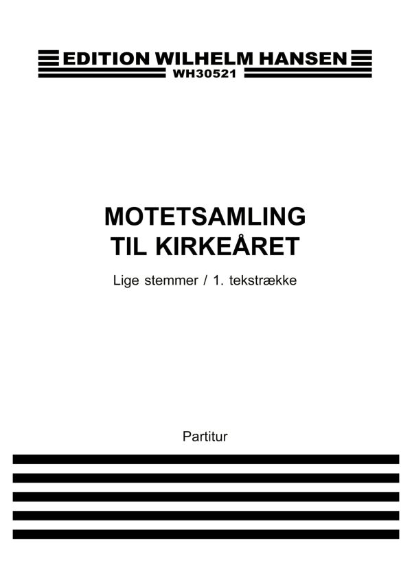 Motetsamling Til Kirkearet