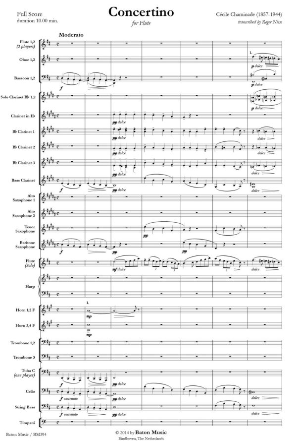 Concertino for Flute 