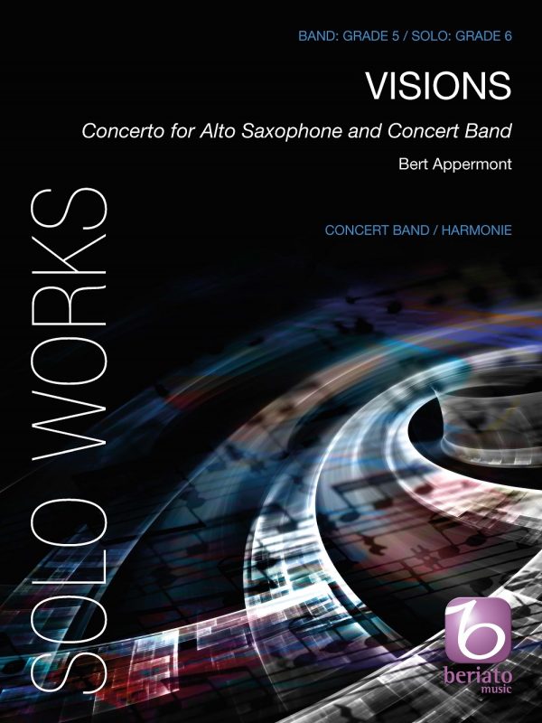 Visions Concerto for Alto Saxophone and Concert Band