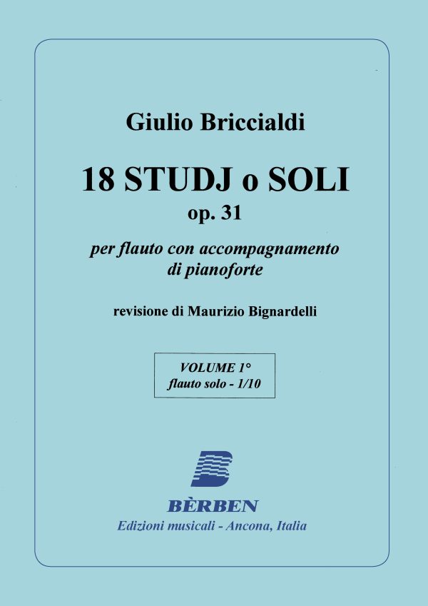 18 Studi O Soli Opus 31 Vol. 1 