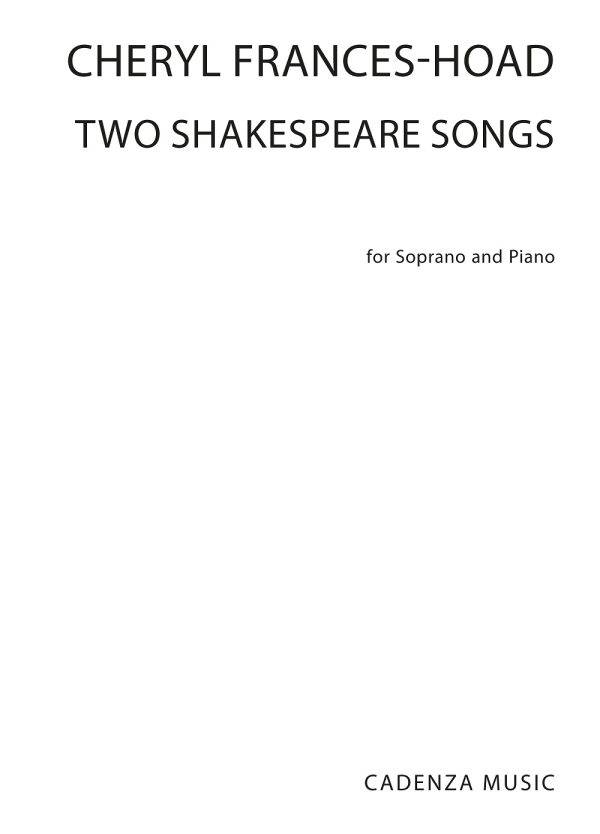 Two Shakespeare Songs 