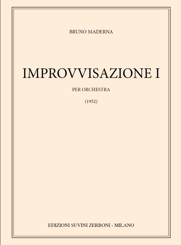 Improvvisazione I 