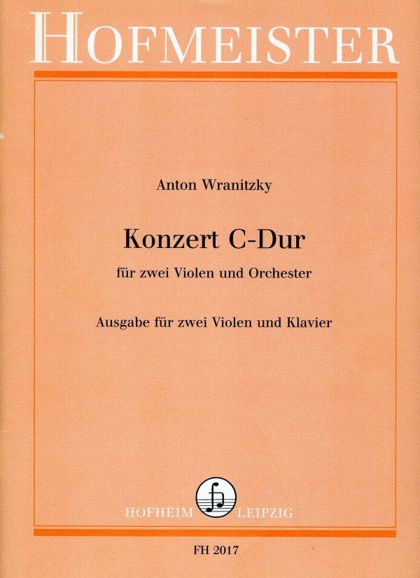 Konzert C-Dur fur 2 Violen und Orchester 