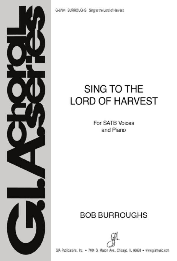 Sing to the Lord of Harvest 