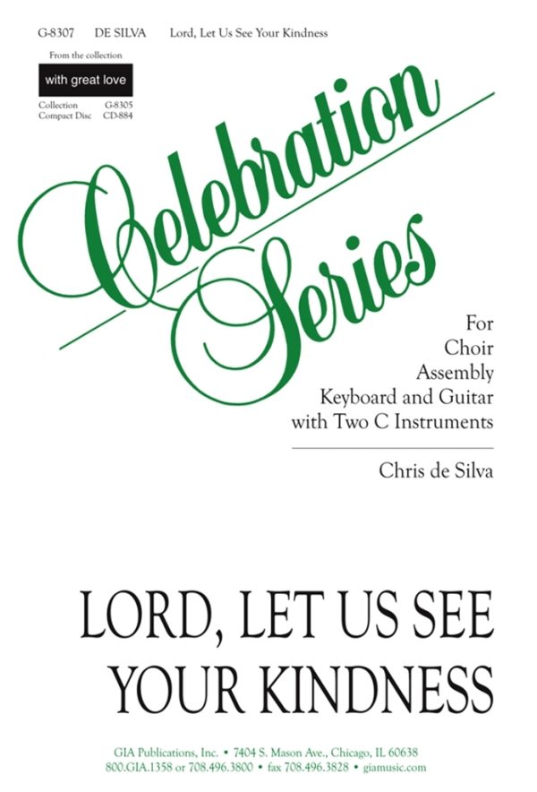 Lord, Let Us See Your Kindness - instrument part C Instruments I and II