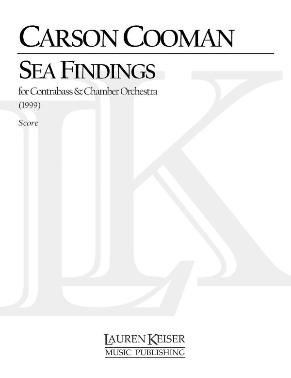 Sea Findings for Solo Contrabass and Orchestra