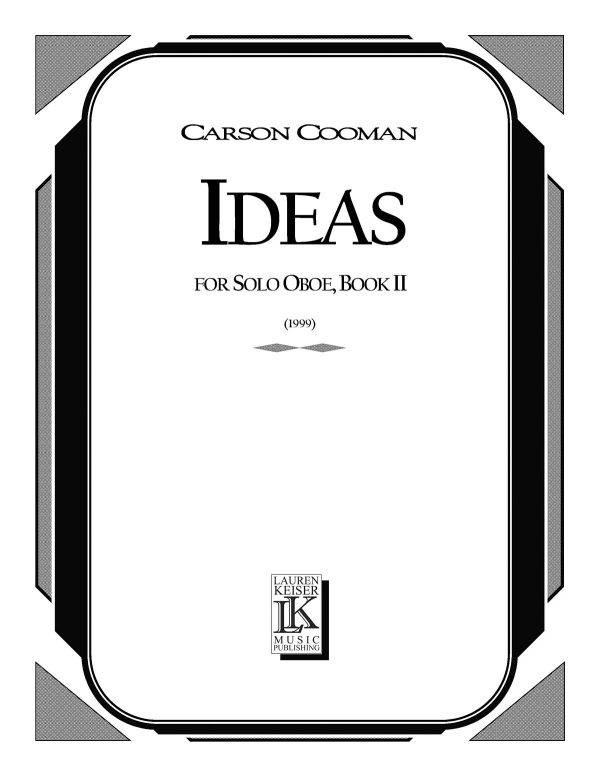 Ideas: Short Etudes for Solo Oboe, Book II 