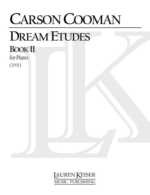 Dream Etudes, Book II Piano Solo