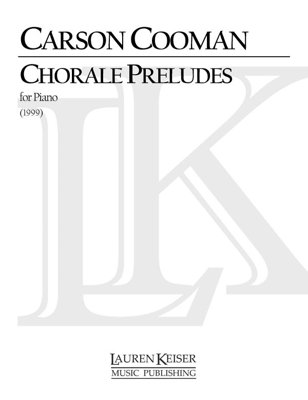 Chorale Preludes Piano Solo