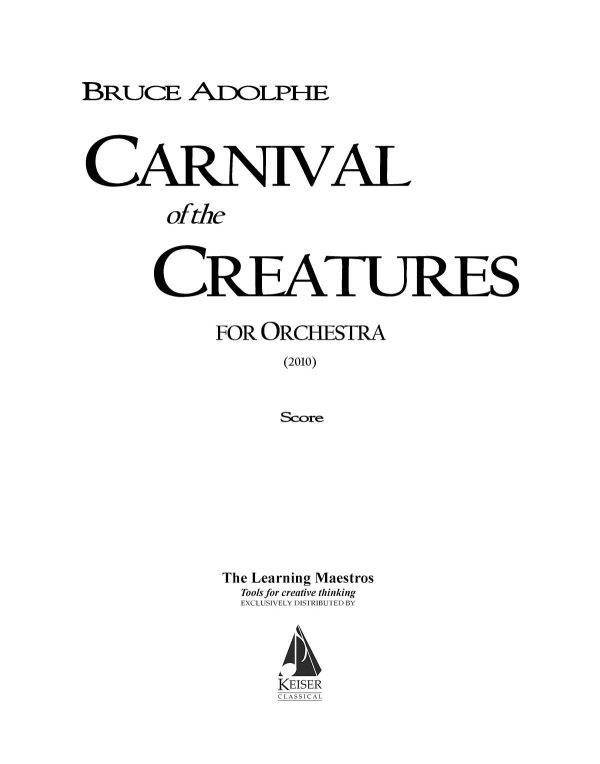 Carnival of the Creatures 