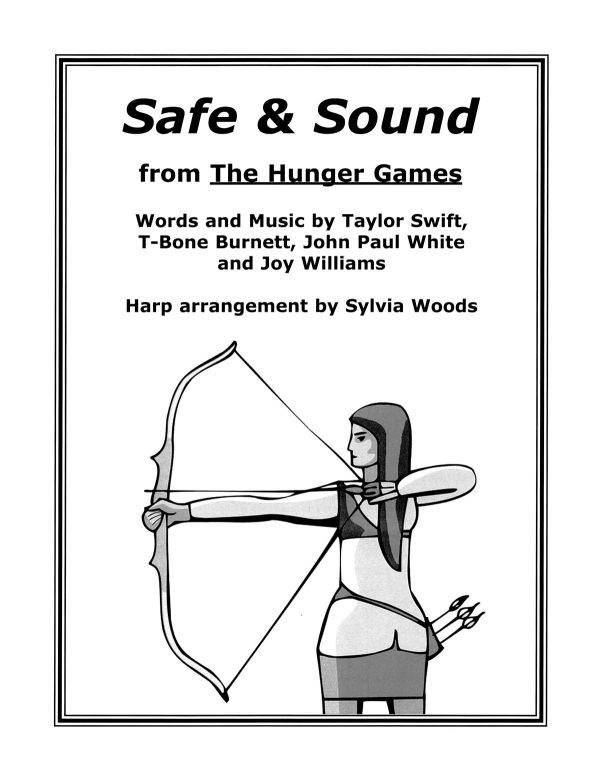 Safe & Sound from The Hunger Games Arranged for Harp