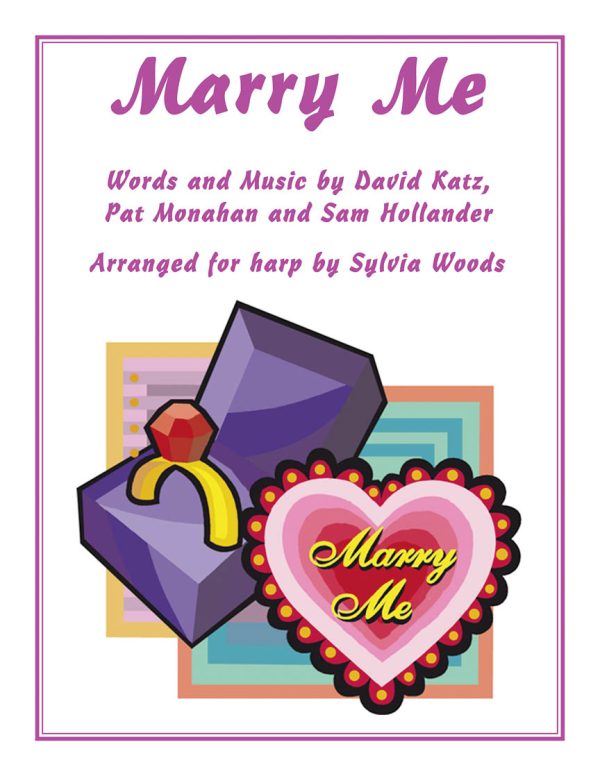 Marry Me Arranged for Harp by Sylvia Woods