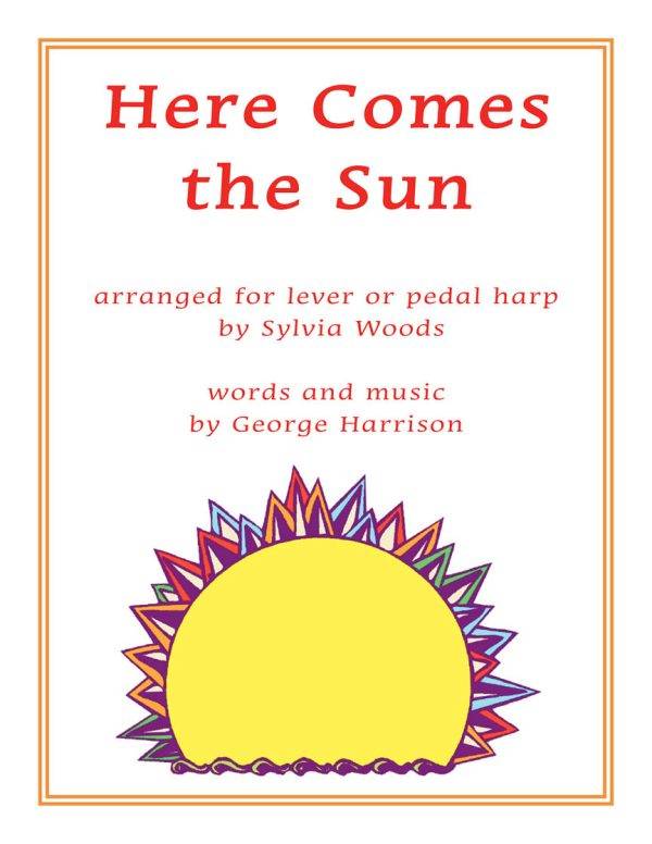 Here Comes the Sun Arranged for Harp