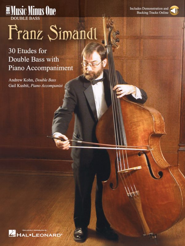 Simandl - 30 Etudes for Double Bass 4-CD Double Bass Play-Along