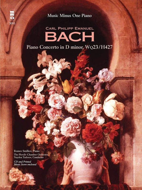 C.P.E. Bach - Concerto in D minor, Wq23, H427 Music Minus One Piano Deluxe 2-CD Set