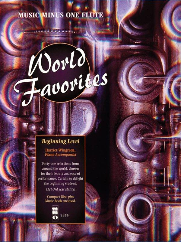 World Favorites - Beginning Level Music Minus One Flute