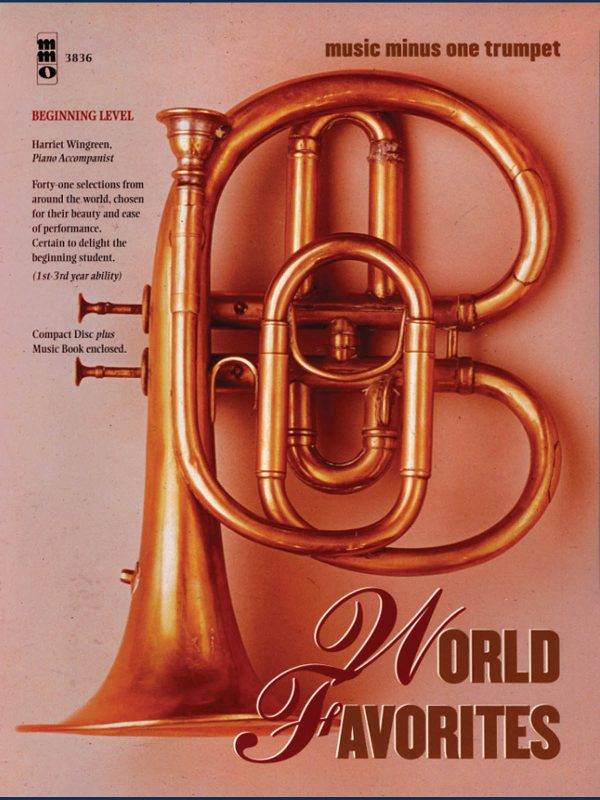 World Favorites - Beginning Level Music Minus One Trumpet