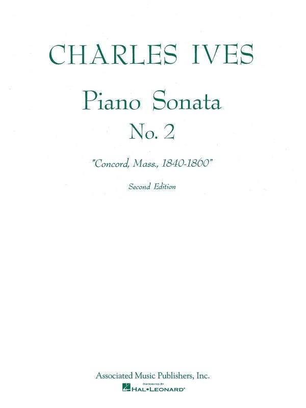 Sonata No. 2 (2nd Ed.) Concord, Mass 1840-60 