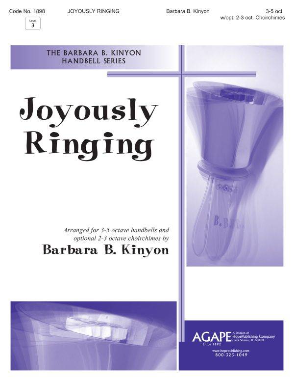 Joyously Ringing 3-5 Oct. w/opt. 2-3 oct. Handchimes