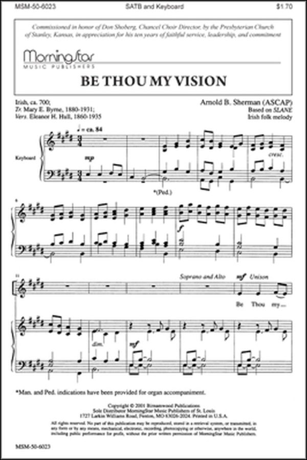 Be Thou My Vision 